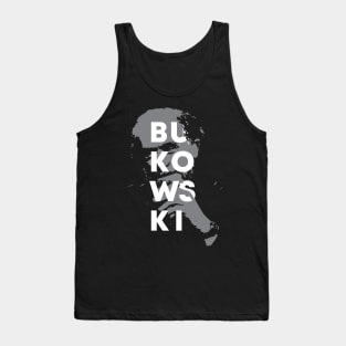 Charles Bukowski label Tank Top